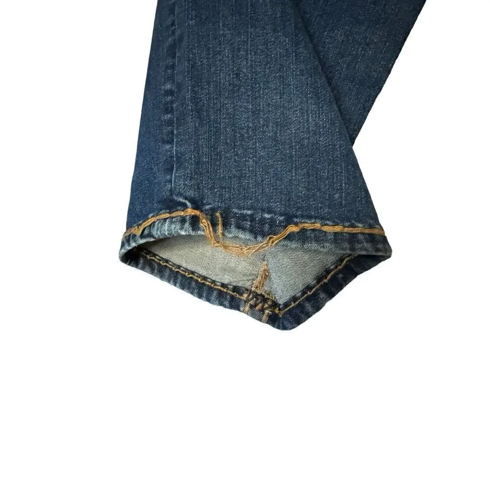 True Religion Geno Super T Jeans 40 x 33 Copper Stitching Relaxed Y2K Vintage